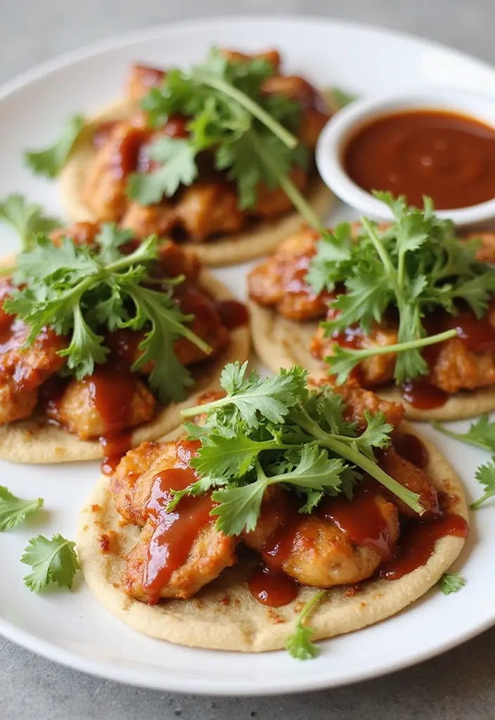 29 BBQ Chicken in Oven Recipes That Feel Like Outdoor Grilling 24 29 BBQ Chicken in Oven Recipes That Feel Like Outdoor Grilling - 23. BBQ Chicken Flatbreads