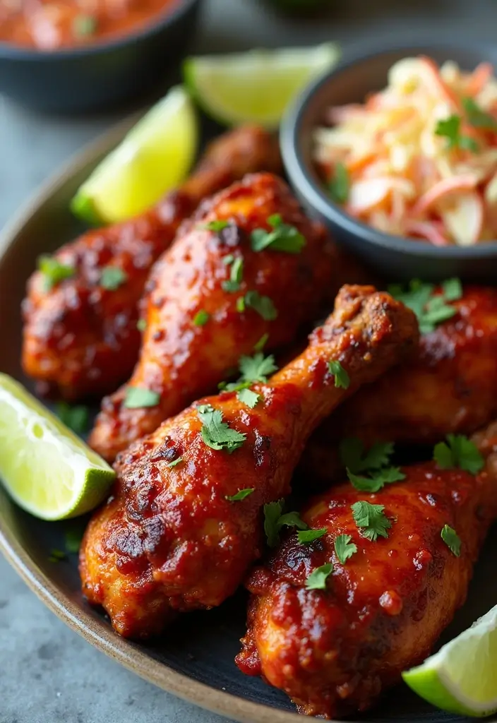 29 BBQ Chicken in Oven Recipes That Feel Like Outdoor Grilling 5 29 BBQ Chicken in Oven Recipes That Feel Like Outdoor Grilling - 4. Spicy Chipotle BBQ Chicken Legs