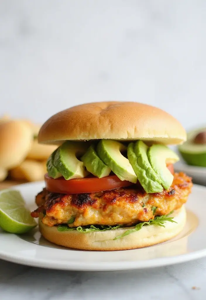 29 Baked Chicken Sandwich Recipes That Are Crispy & Filling - 16. Cilantro Lime Baked Chicken Sandwich