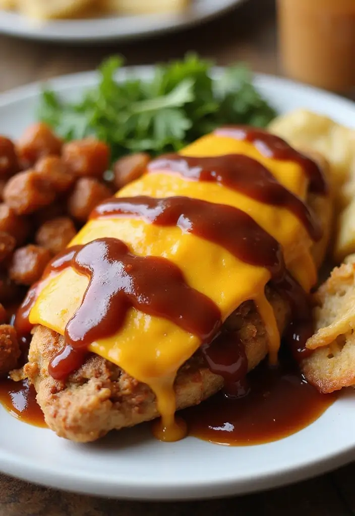29 Blackstone Chicken Recipes That Are Perfect for Flat Top Grills - 27. Cheesy BBQ Chicken
