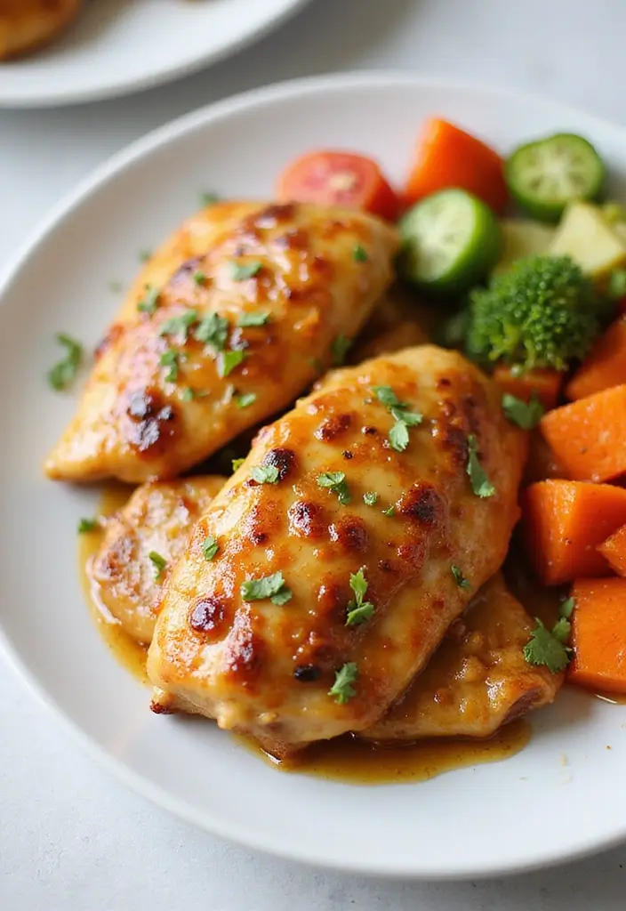 29 Blackstone Chicken Recipes That Are Perfect for Flat Top Grills - 28. Maple Mustard Chicken