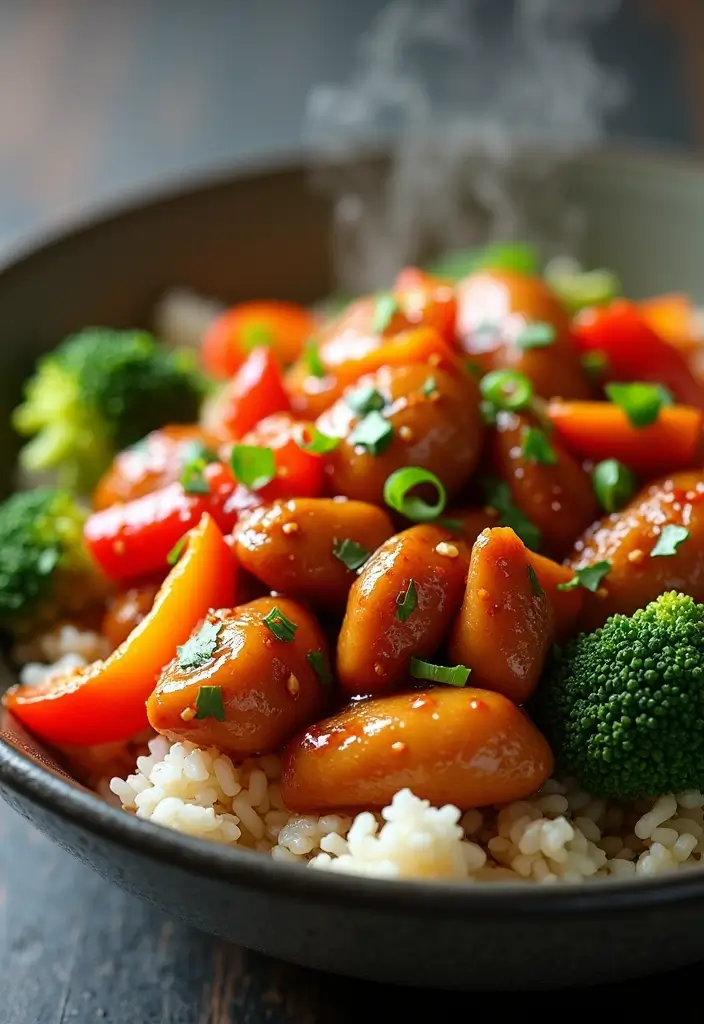 29 Blackstone Chicken Recipes That Are Perfect for Flat Top Grills - 3. Teriyaki Chicken Stir-Fry