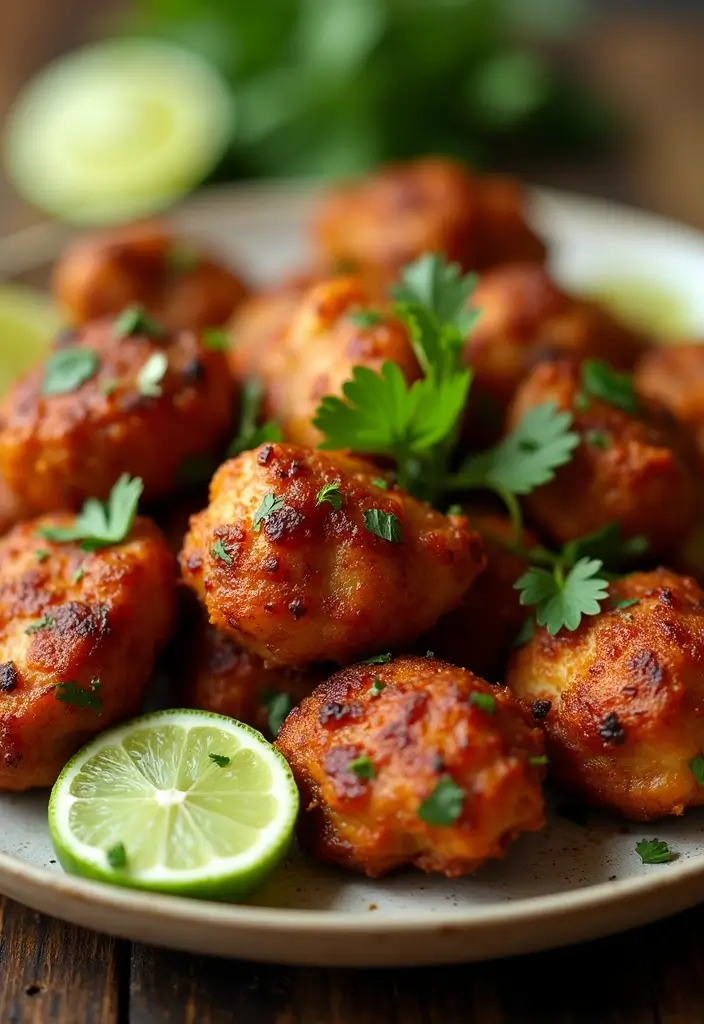 29 Chicken Breast Bites Recipes That Are Easy & Protein-Packed - 15. Jerk Chicken Bites