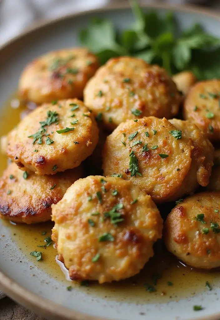 29 Chicken Breast Bites Recipes That Are Easy & Protein-Packed - 16. Garlic Butter Chicken Bites