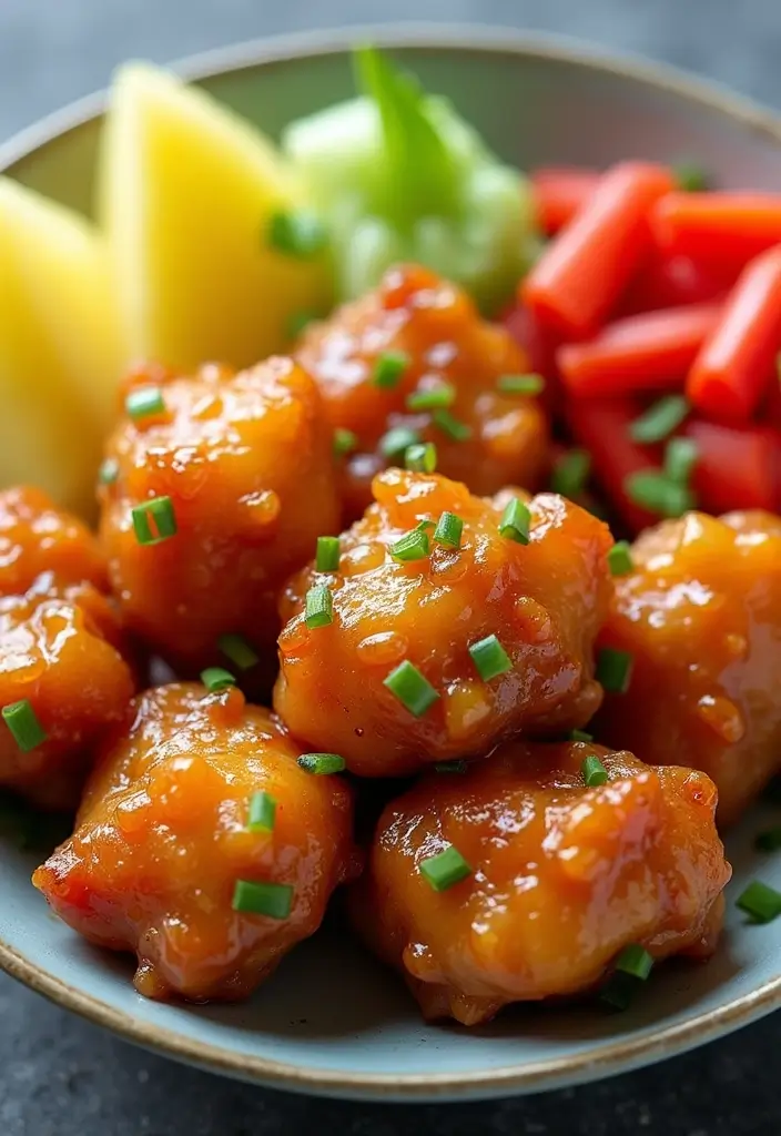 29 Chicken Breast Bites Recipes That Are Easy & Protein-Packed - 3. Sweet and Sour Chicken Bites