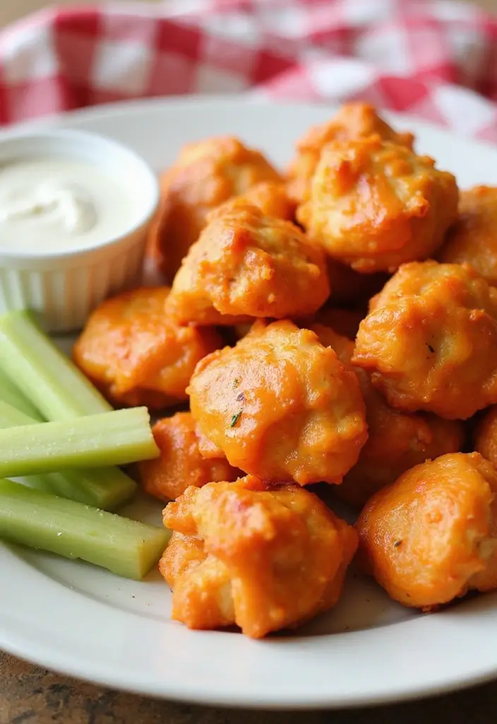 29 Chicken Breast Bites Recipes That Are Easy & Protein-Packed - 7. Buffalo Chicken Bites