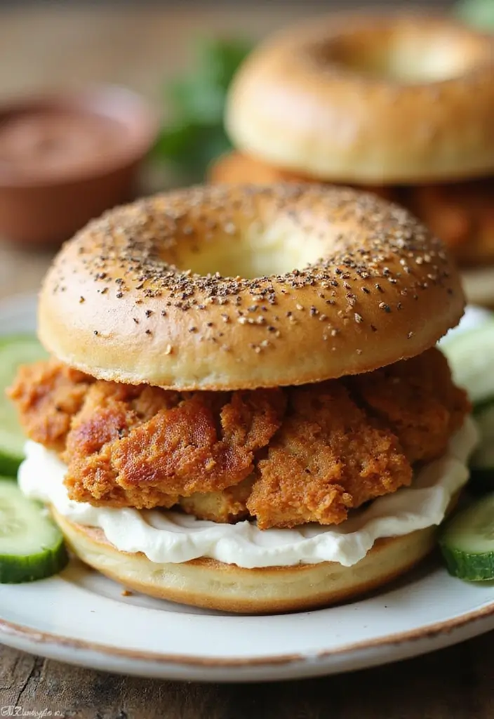 29 Chicken Chaffle Recipe Keto Versions That Are Crispy & Low-Carb - 14. Everything Bagel Chicken Chaffle