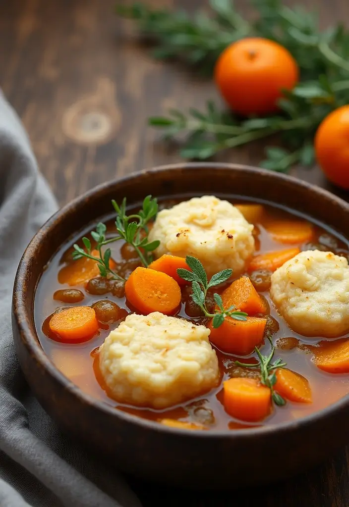 29 Chicken and Dumplings Recipe Variations That Are Comfort Food Goals - 14. Winter Vegetable Chicken and Dumplings