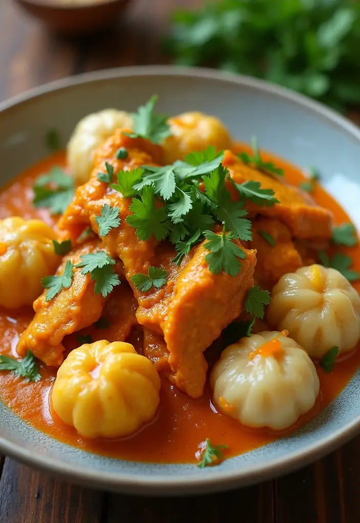 29 Chicken and Dumplings Recipe Variations That Are Comfort Food Goals - 8. Thai Chicken and Dumplings