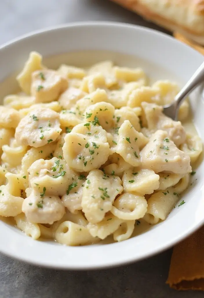 29 Creamy Chicken Alfredo Pasta Recipes That Melt in Your Mouth - 22. Chicken Alfredo with Cauliflower Sauce