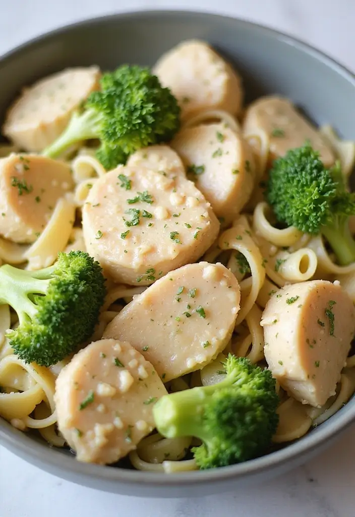 29 Creamy Chicken Alfredo Pasta Recipes That Melt in Your Mouth - 6. Broccoli Chicken Alfredo