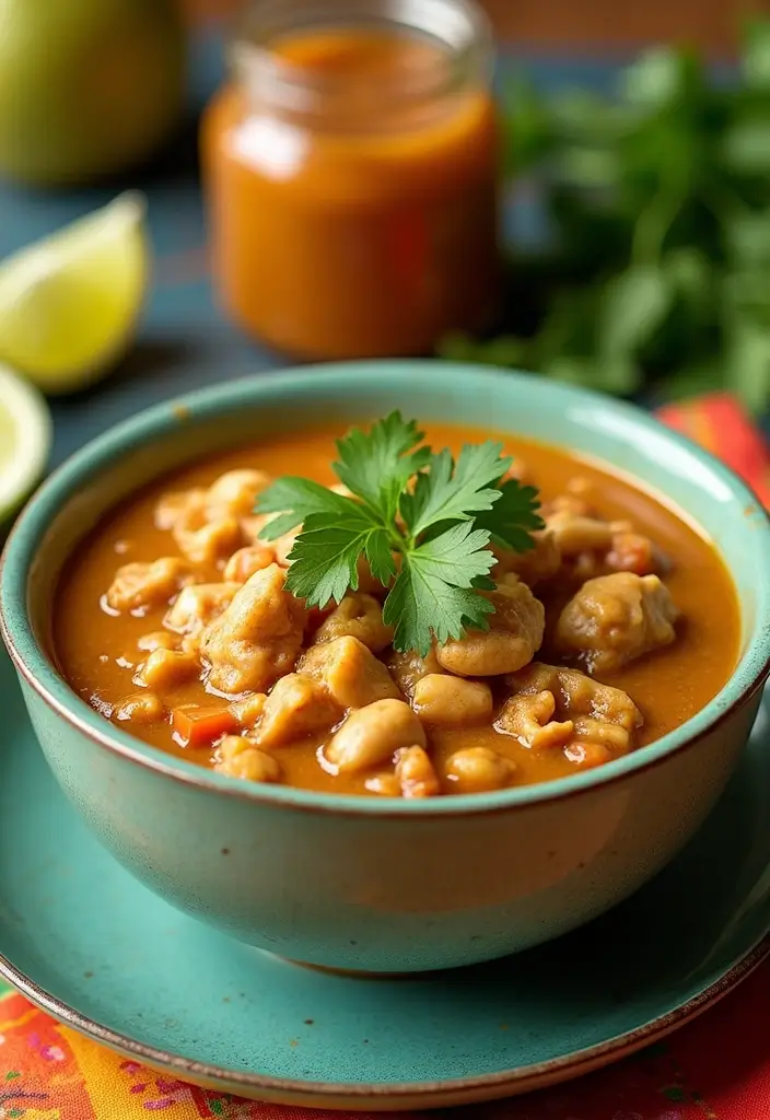 29 Hearty & Clean Paleo White Chicken Chili Recipes 23 29 Hearty & Clean Paleo White Chicken Chili Recipes - 22. Salsa Verde Paleo White Chicken Chili