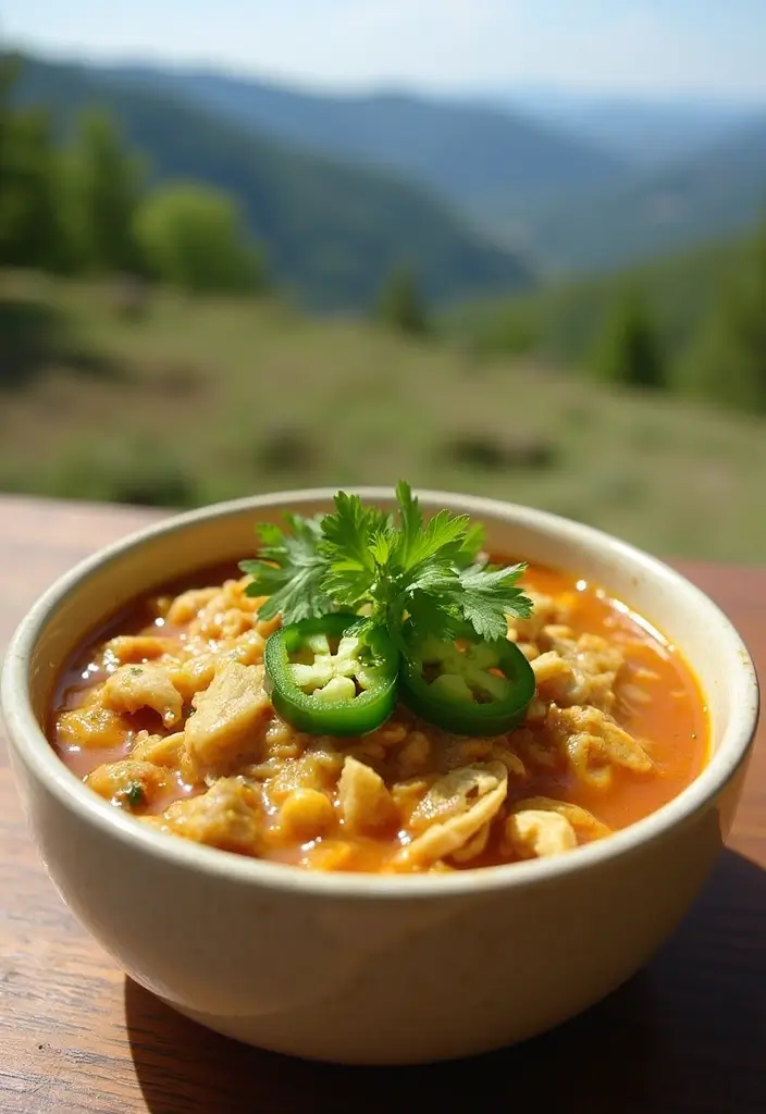 29 Hearty & Clean Paleo White Chicken Chili Recipes 24 29 Hearty & Clean Paleo White Chicken Chili Recipes - 23. Green Chile Paleo White Chicken Chili