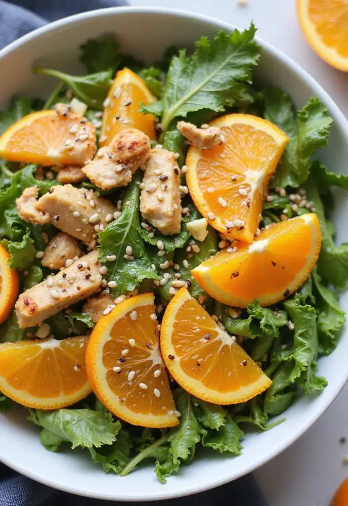 29 Orange Sesame Chicken Salad Recipes That Are Crisp & Flavorful 2 29 Orange Sesame Chicken Salad Recipes That Are Crisp & Flavorful - 1. Classic Orange Sesame Chicken Salad