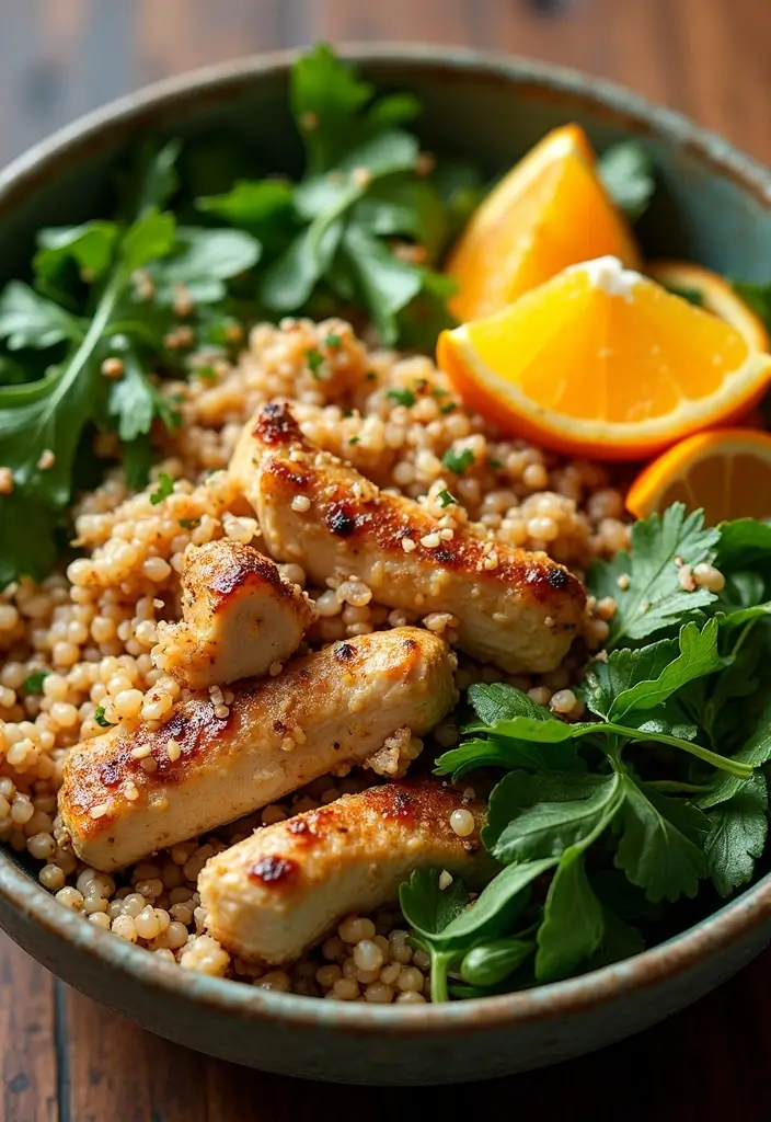 29 Orange Sesame Chicken Salad Recipes That Are Crisp & Flavorful 20 29 Orange Sesame Chicken Salad Recipes That Are Crisp & Flavorful - 19. Rustic Orange Sesame Chicken Salad