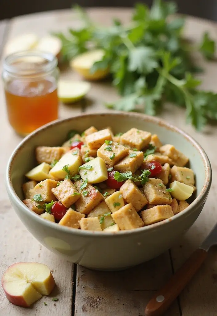 29 Recipes for Chicken Salad That's Creamy & Crunchy Perfection 22 29 Recipes for Chicken Salad That's Creamy & Crunchy Perfection - 21. Honey Mustard Chicken Salad