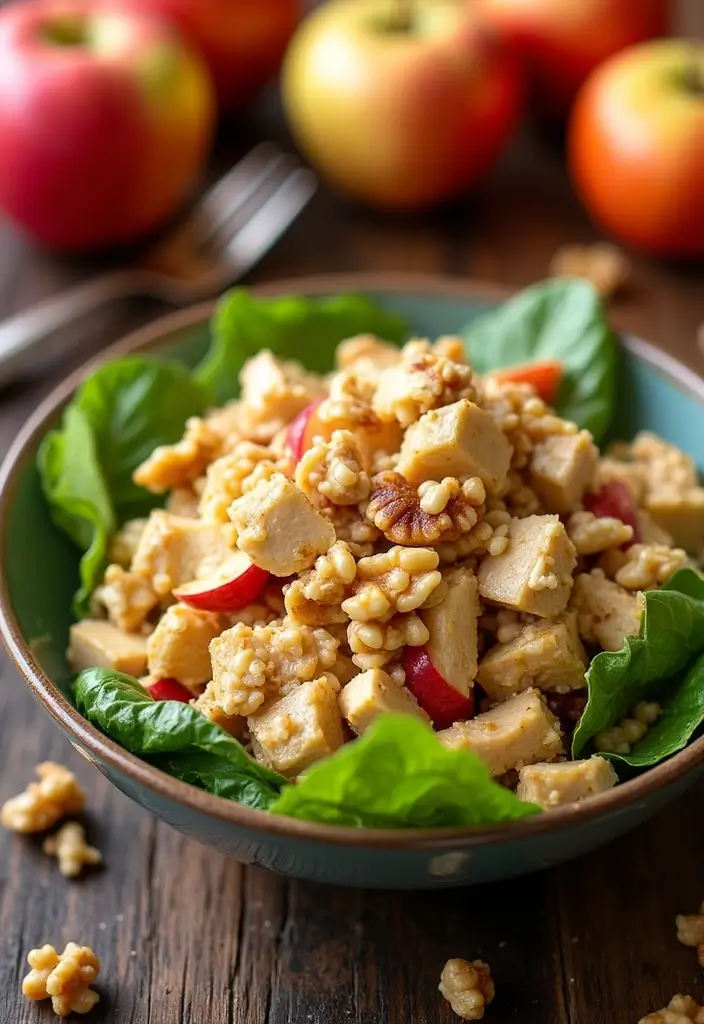 29 Recipes for Chicken Salad That's Creamy & Crunchy Perfection 26 29 Recipes for Chicken Salad That's Creamy & Crunchy Perfection - 25. Maple Dijon Chicken Salad