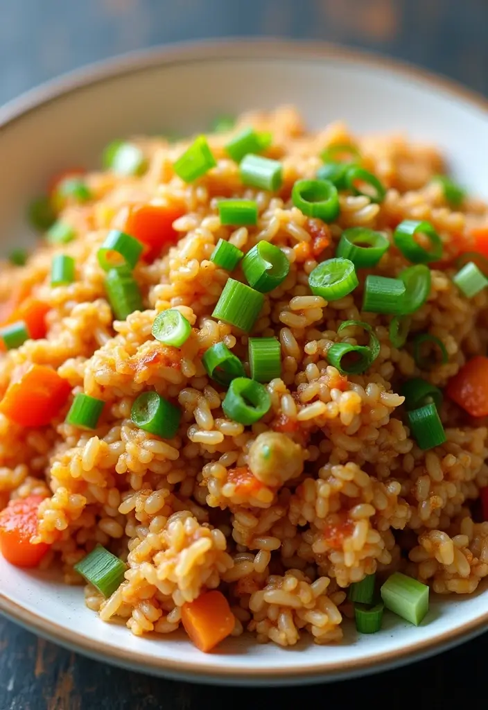 30 Ground Chicken and Rice Recipes That Are Protein-Packed & Easy - 8. Ground Chicken Fried Rice