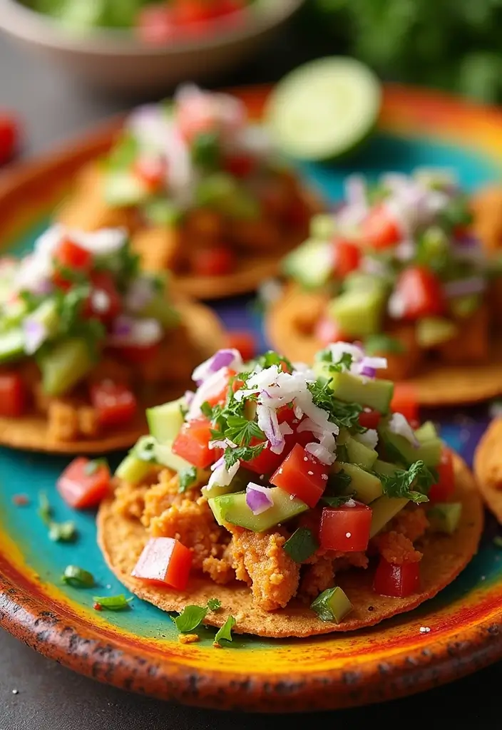 30 Santa Fe Chicken Crockpot Recipes That Are Southwest Comfort - 23. Santa Fe Chicken Tostadas