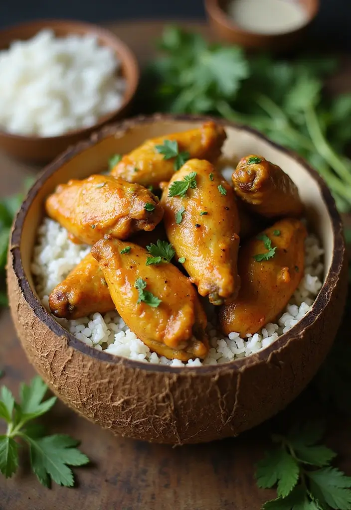 30 Sauce for Chicken Wings Recipes That Are Bold & Sticky - 12. Coconut Curry Sauce