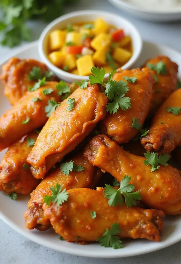 30 Sauce for Chicken Wings Recipes That Are Bold & Sticky - 21. Spicy Mango Sauce
