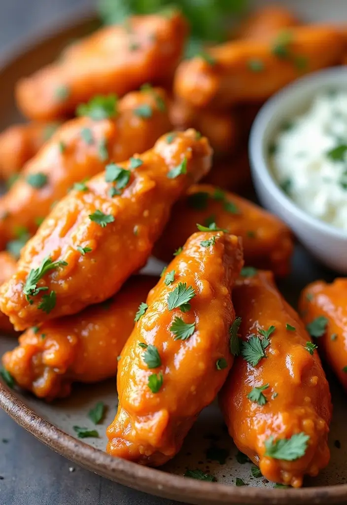 30 Sauce for Chicken Wings Recipes That Are Bold & Sticky - 28. Blue Cheese Buffalo Sauce