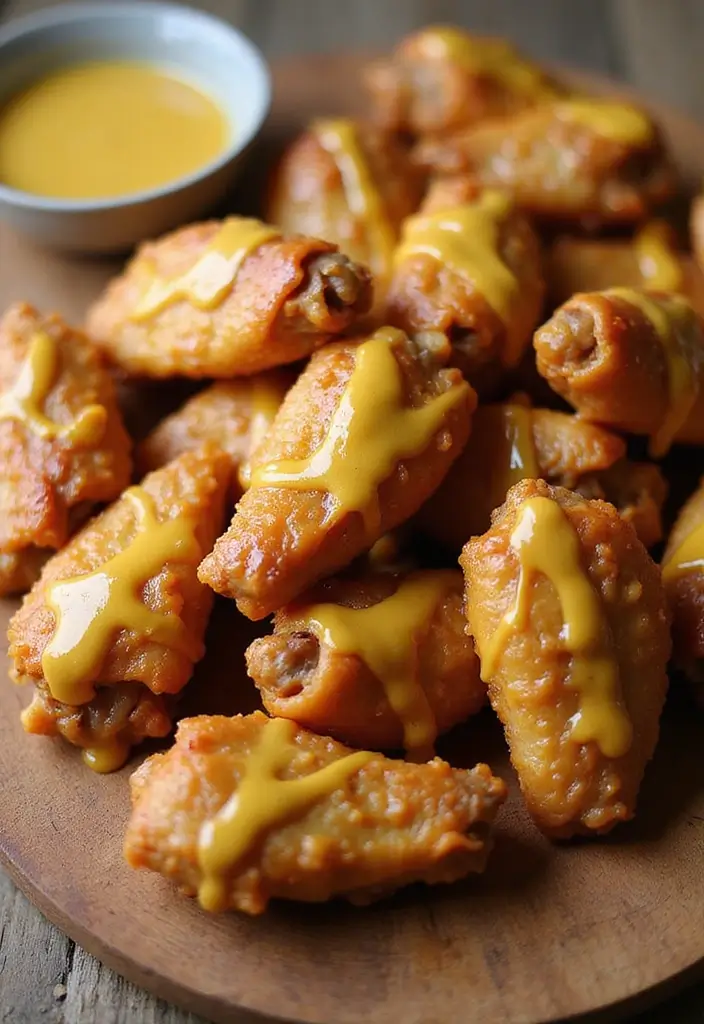 30 Sauce for Chicken Wings Recipes That Are Bold & Sticky - 9. Honey Mustard Sauce