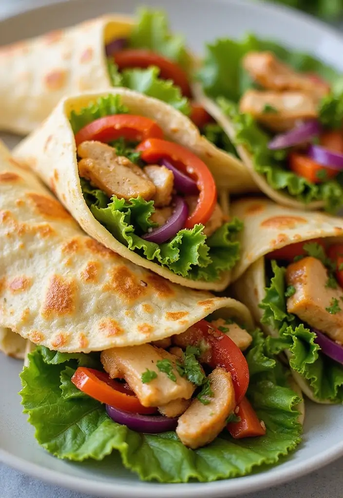 30 Shoyu Chicken Recipe Hawaii Style That's Sweet & Savory - 17. Shoyu Chicken Wraps