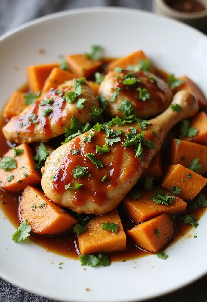 30 Shoyu Chicken Recipe Hawaii Style That's Sweet & Savory - 25. Shoyu Chicken with Sweet Potatoes