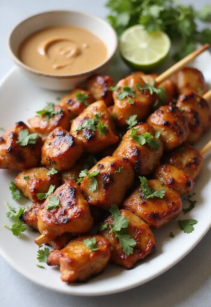 30 Shoyu Chicken Recipe Hawaii Style That's Sweet & Savory - 5. Shoyu Chicken Skewers