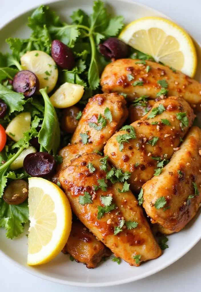 30 Shoyu Chicken Recipe Hawaii Style That's Sweet & Savory - 9. Lemon-Herb Shoyu Chicken