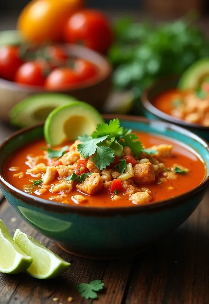 30 Soup with Rotisserie Chicken Recipes That Feel Cozy & Nourishing - 14. Chicken Fajita Soup
