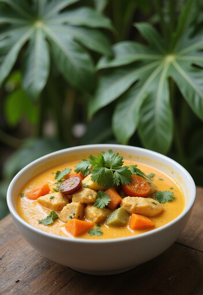 30 Soup with Rotisserie Chicken Recipes That Feel Cozy & Nourishing - 7. Coconut Curry Chicken Soup