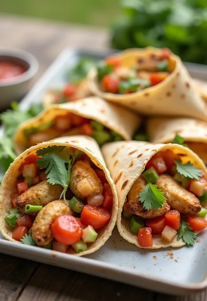 30 Summer Chicken Breast Recipes That Are Light & Grilled to Perfection 13 30 Summer Chicken Breast Recipes That Are Light & Grilled to Perfection - 12. Southwest Grilled Chicken Wraps