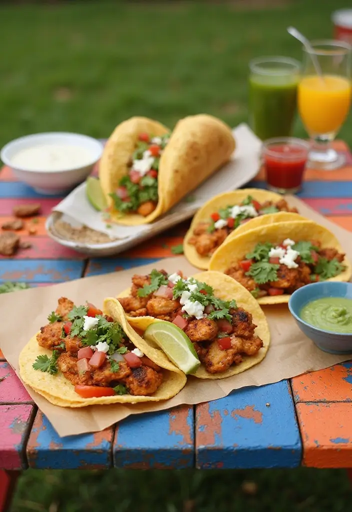 30 Summer Chicken Breast Recipes That Are Light & Grilled to Perfection 17 30 Summer Chicken Breast Recipes That Are Light & Grilled to Perfection - 16. Grilled Chicken Tacos