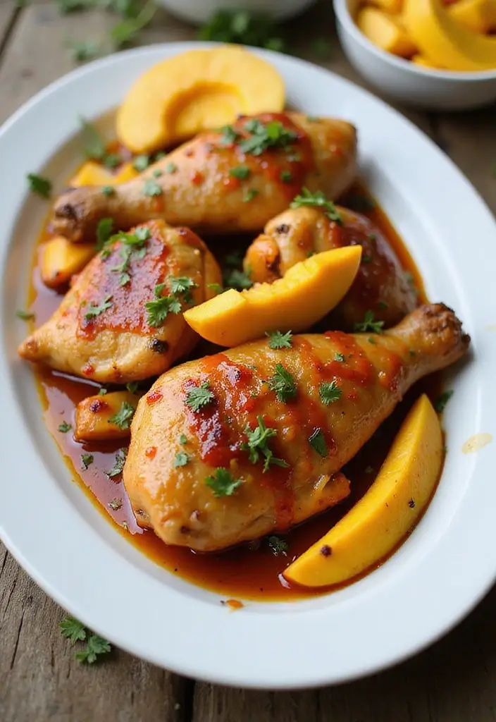 30 Summer Chicken Breast Recipes That Are Light & Grilled to Perfection 3 30 Summer Chicken Breast Recipes That Are Light & Grilled to Perfection - 2. Spicy Mango Glazed Chicken