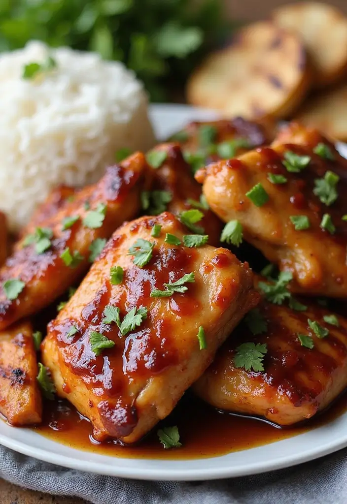 30 Summer Chicken Breast Recipes That Are Light & Grilled to Perfection 9 30 Summer Chicken Breast Recipes That Are Light & Grilled to Perfection - 8. Teriyaki Chicken Thighs