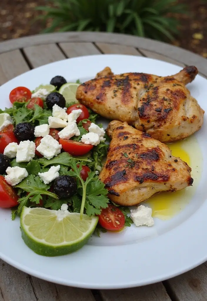 30 Summer Chicken Breast Recipes That Are Light & Grilled to Perfection 10 30 Summer Chicken Breast Recipes That Are Light & Grilled to Perfection - 9. Mediterranean Grilled Chicken
