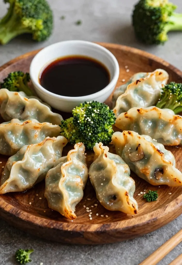 15 Broccoli and Mushroom Recipes: Savory Veggie Combos - 13. Broccoli and Mushroom Dumplings 1
