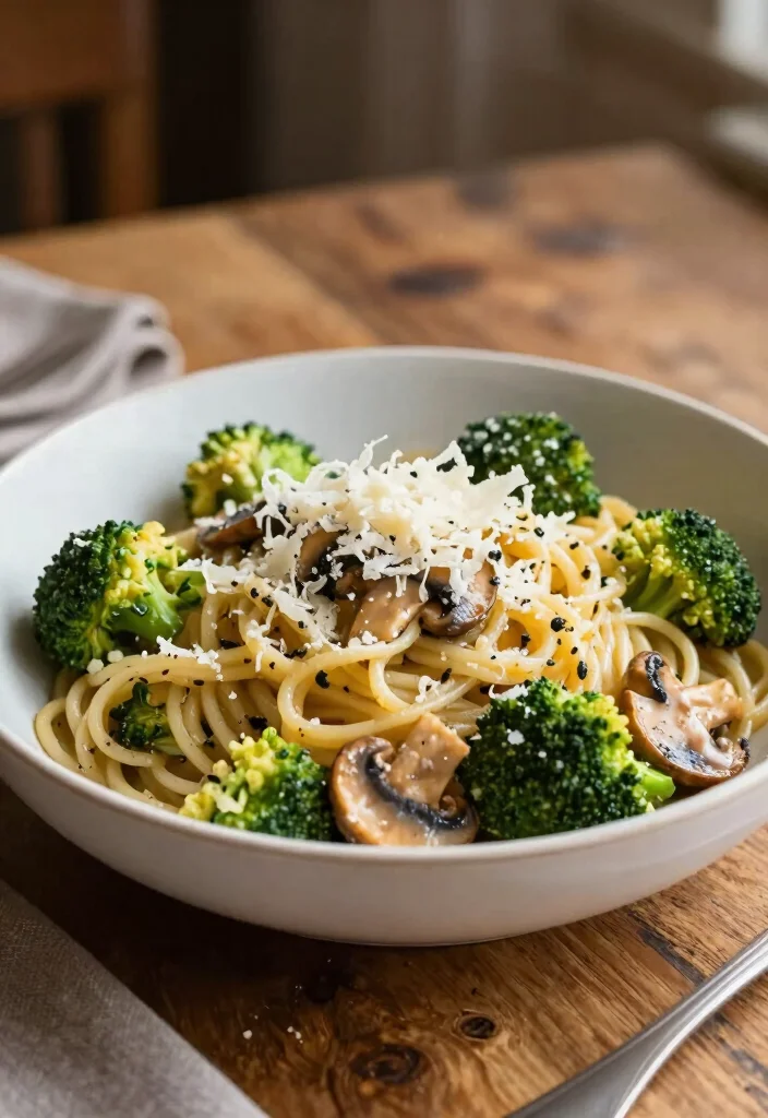 15 Broccoli and Mushroom Recipes: Savory Veggie Combos - 5. Broccoli and Mushroom Pasta 1