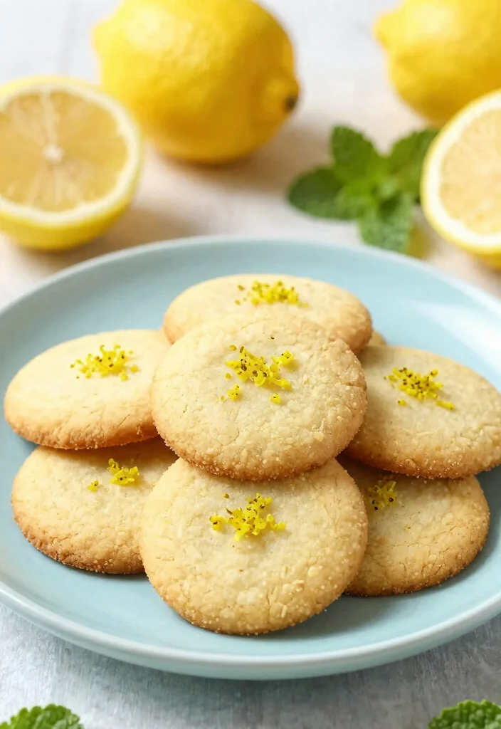 15 Cookie Recipes Without Eggs: Easy Allergy-Friendly Treats - 10. Lemon Zest Cookies 1