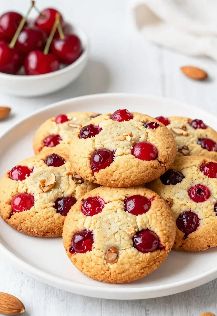 15 Cookie Recipes Without Eggs: Easy Allergy-Friendly Treats - 13. Cherry Almond Cookies 1