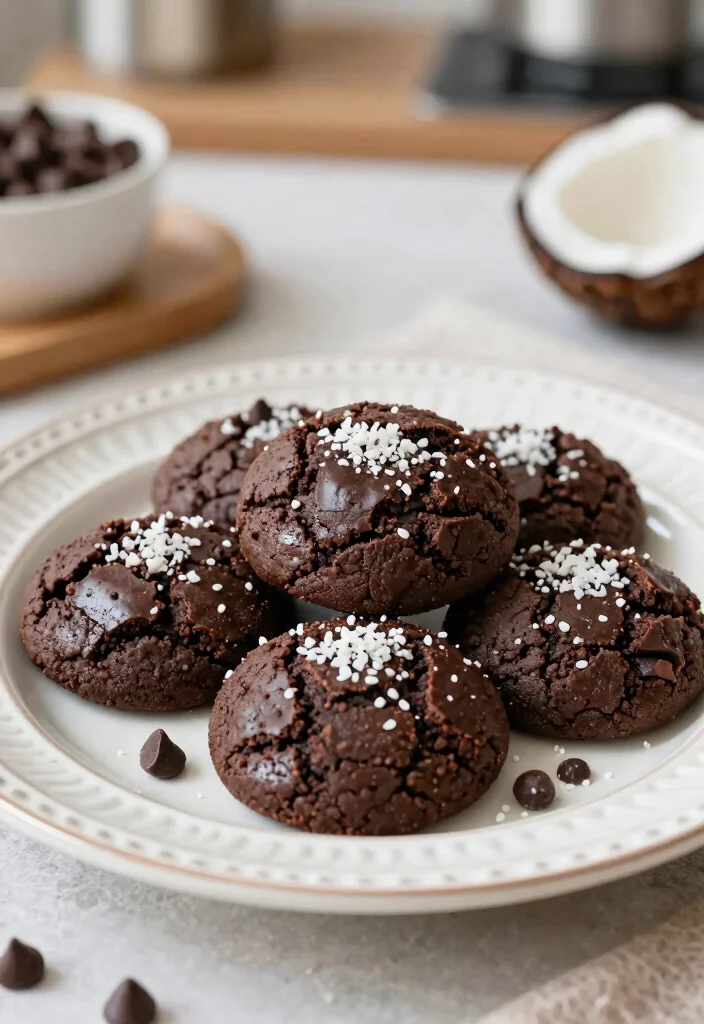 15 Cookie Recipes Without Eggs: Easy Allergy-Friendly Treats - 15. Chocolate Coconut Cookies 1