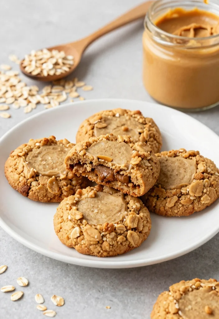 15 Cookie Recipes Without Eggs: Easy Allergy-Friendly Treats - 2. Peanut Butter Oatmeal Cookies 1