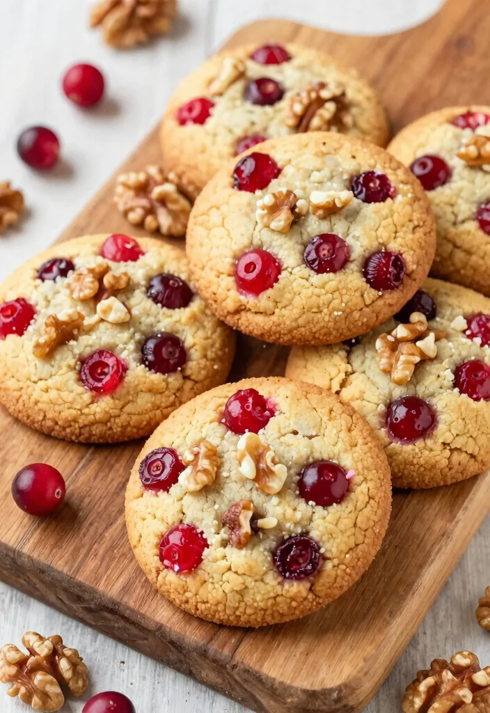 15 Cookie Recipes Without Eggs: Easy Allergy-Friendly Treats - 5. Cranberry Walnut Cookies 1