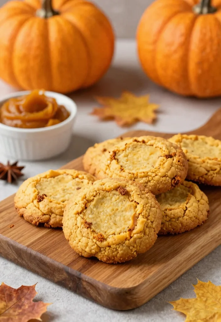 15 Cookie Recipes Without Eggs: Easy Allergy-Friendly Treats - 8. Spiced Pumpkin Cookies 1
