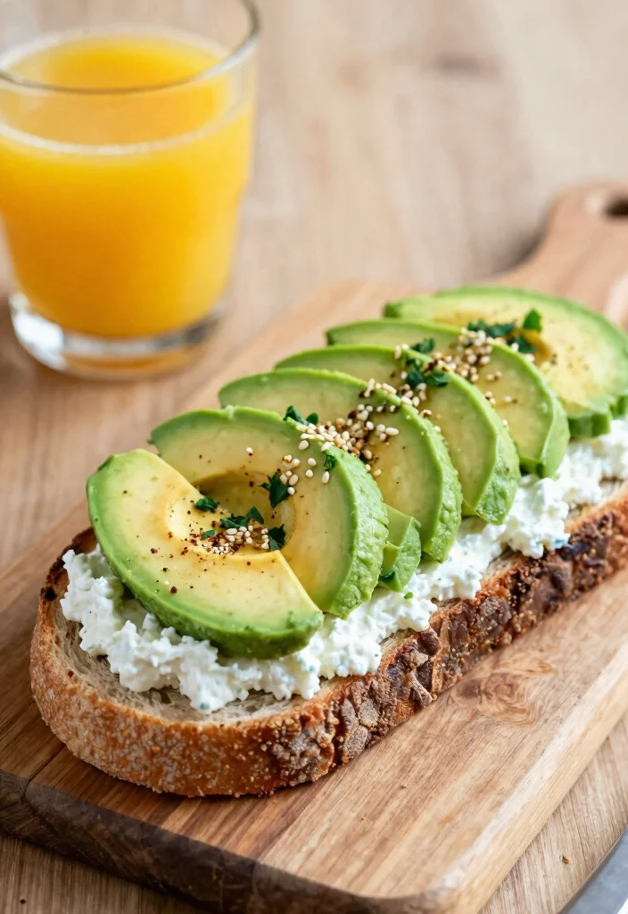 15 Cottage Cheese Recipes Snack High Protein Bites - 1. Savory Cottage Cheese and Avocado Toast 1