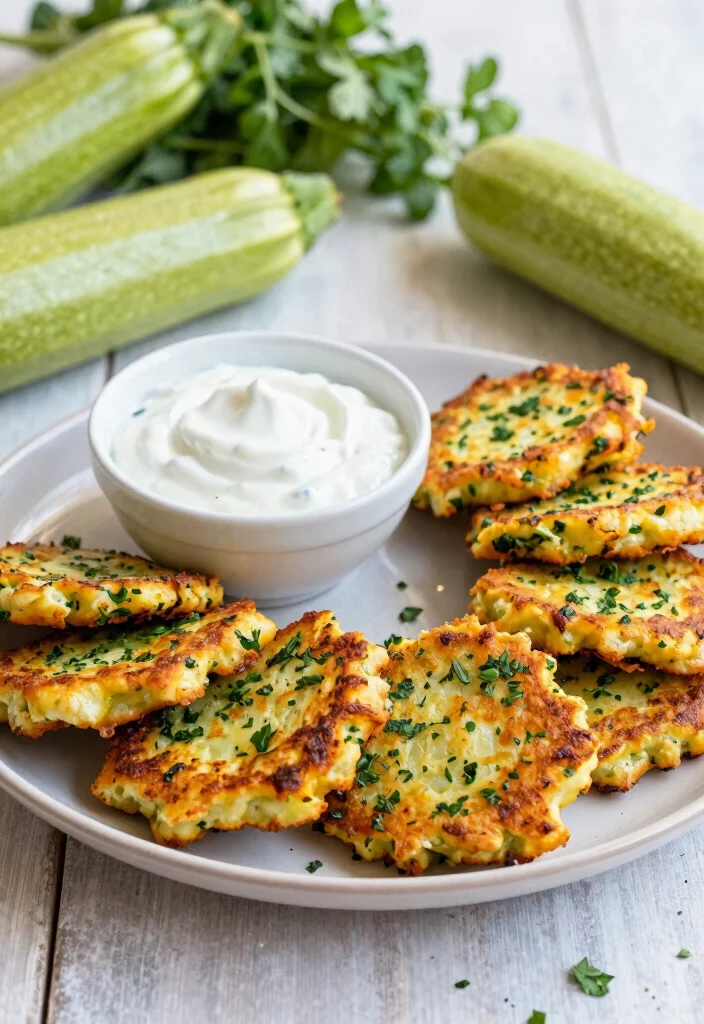 15 Cottage Cheese Recipes Snack High Protein Bites - 11. Cottage Cheese and Zucchini Fritters 1