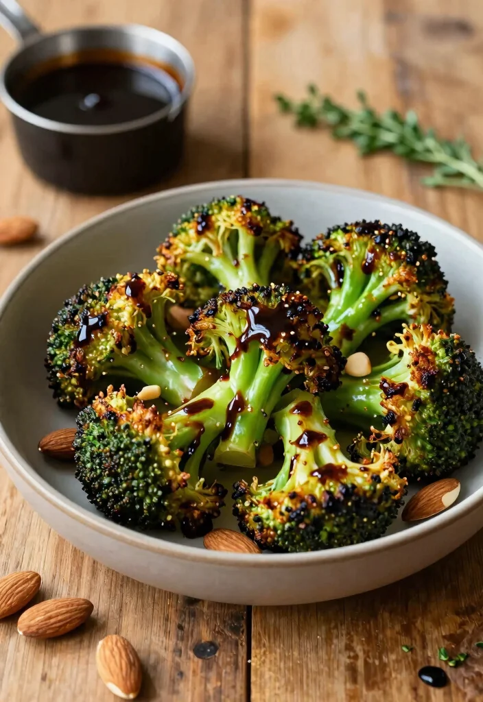 16 Broccoli Recipes Side Dish Easy Everyday Favorites - 12. Roasted Broccoli with Balsamic Glaze 1