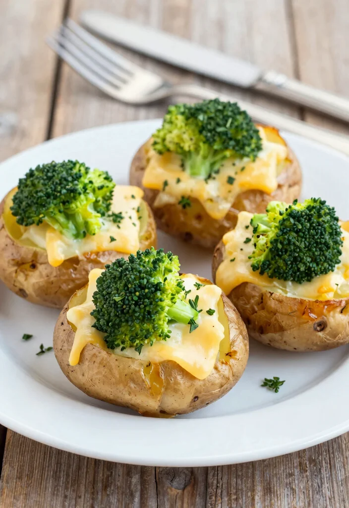 16 Broccoli Recipes Side Dish Easy Everyday Favorites - 3. Broccoli and Cheese Stuffed Potatoes 1